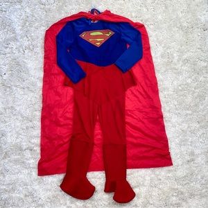 Supergirl Costume & Cape Kids Size Small